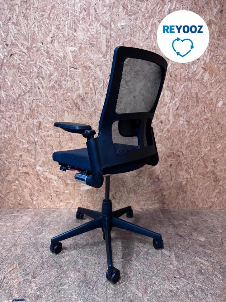 Bureaustoel Ahrend 2020 Verta - zwartgrijs - tweedehands..., Zakelijke goederen, Kantoor en Winkelinrichting | Kantoormeubilair en Inrichting