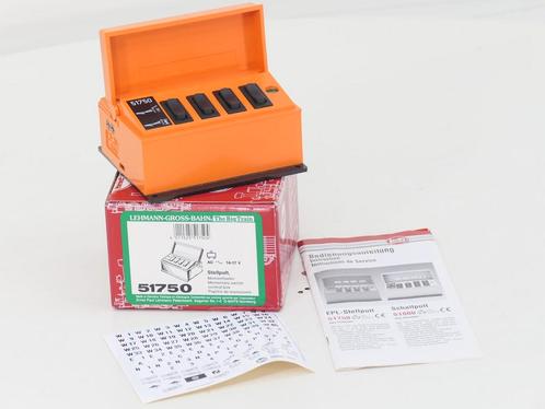 LGB 51750 Stellpult / Control box (Regelaar, Analoog), Hobby en Vrije tijd, Modeltreinen | Overige schalen, Wisselstroom, Analoog