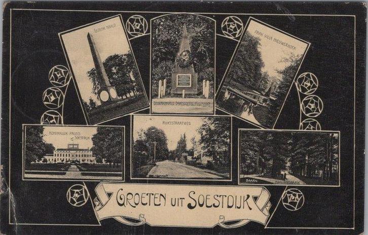SOESTDIJK - Meerluik Groeten uit Soestdijk, Verzamelen, Ansichtkaarten | Nederland, Verzenden