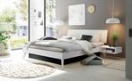 Waterbed Pesaro massief beuken wit 90x200, Verzenden, Nieuw, Tweepersoons, Gestabiliseerd