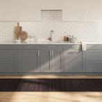 vidaXL Vloerkleed rechthoekig 80x400 cm bamboe donkerbruin, Verzenden, Nieuw, Bruin