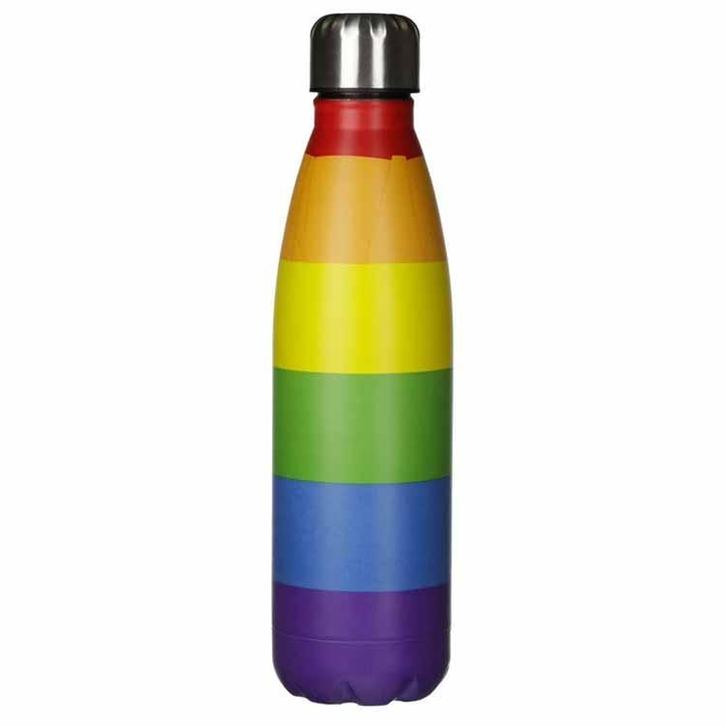 Thermosfles RVS 500ml - Regenboog NIEUW, Huis en Inrichting, Keuken | Keukenbenodigdheden, Nieuw, Ophalen of Verzenden