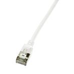 CAT6a U/FTP Ultraflex, 100% koper, wit, 0.5M, Ophalen of Verzenden, Nieuw