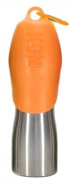 KONG H2O DRINKFLES RVS ORANJE 740 ML (Dierbenodigdheden), Dieren en Toebehoren, Overige Dieren-accessoires, Verzenden, Nieuw