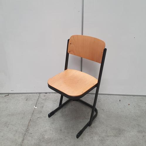 VS houten schoolstoelen (met schade) - beuken, Huis en Inrichting, Stoelen, Ophalen of Verzenden