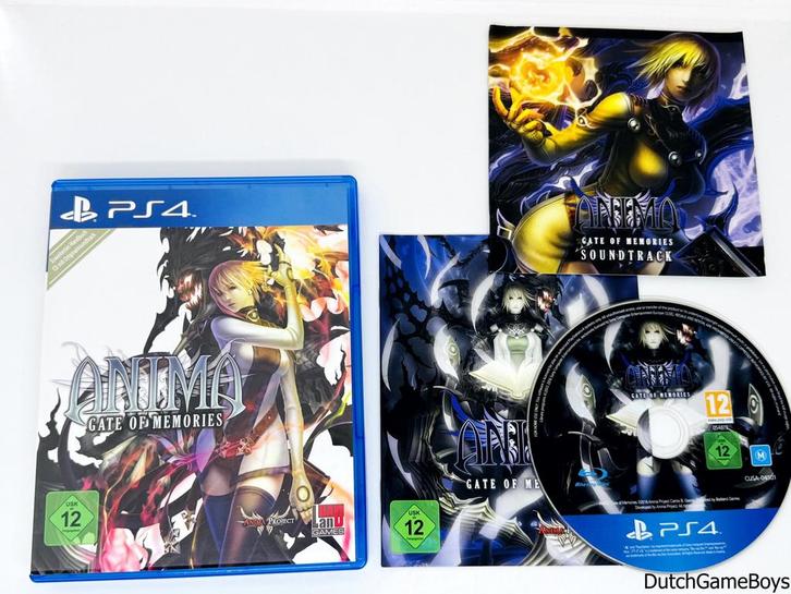 Playstation 4 / PS4 - Anima - Gate Of Memories + Soundtrack, Spelcomputers en Games, Games | Sony PlayStation 4, Gebruikt, Verzenden