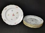 Meissen - Fiori sparsi dipinto a mano - 6 piatti (D.25cm) -