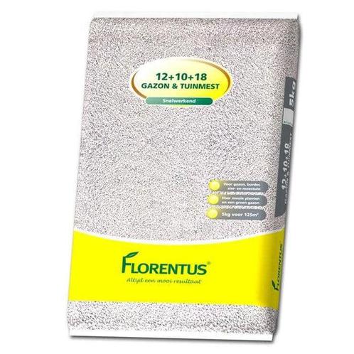 Florentus Tuin & Gazonmest 12-10-18 5kg, Tuin en Terras, Aarde en Mest, Ophalen of Verzenden