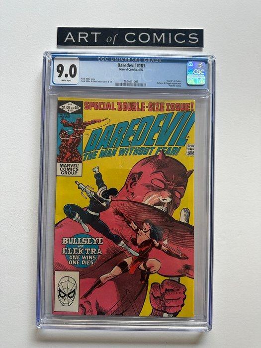 Daredevil #181 - CGC 9.0 - Death of Elektra - Bullseye,, Boeken, Strips | Comics