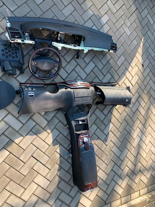 Mercedes S600 L interieur dashboard compleet VOL LEDER !!, Auto-onderdelen, Interieur en Bekleding, Gebruikt, Mercedes-Benz
