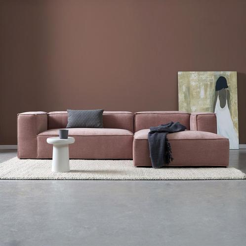 *WOONWINKEL* Bodio Luke Moderne Bank Met Chaise Longue Samen, Huis en Inrichting, Banken | Bankstellen, Nieuw, Verzenden