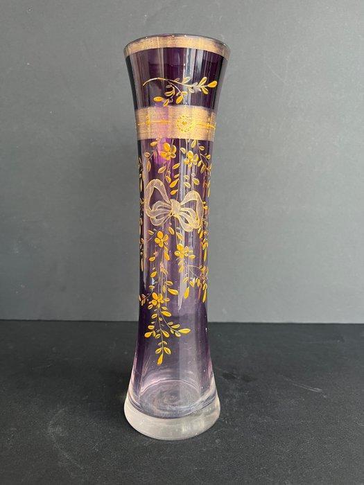 Moser & Söhne, Moser Karlsbad (signé) - Vaas - Uitlopende, Antiek en Kunst, Antiek | Glas en Kristal