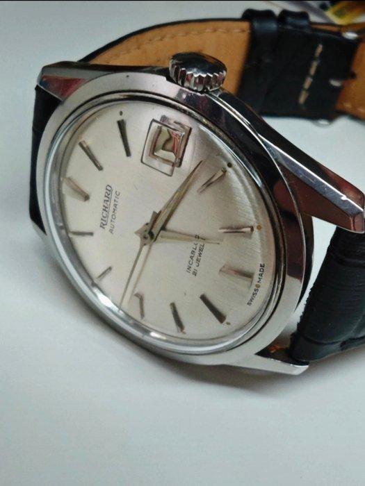 Vintage Richard S. A. Automatic Compressor EPSA Case - Diver, Sieraden, Tassen en Uiterlijk, Horloges | Heren