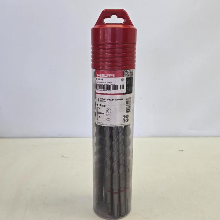 Hilti SDS Plus TE-C 14/31 Hamerboren 16 Stuks | Nieuw, Doe-het-zelf en Verbouw, Gereedschap | Machine-onderdelen en Toebehoren