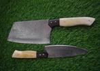 Handcrafted High-quality Forged Steel Cleaver & Utility