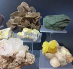 zwavel, hemelsteen, calciet, ametis, mica-slate, gips,, Verzamelen, Mineralen en Fossielen