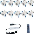 LED Veranda Spot Complete Set - Velvalux - 10 Stuks - 3W -, Huis en Inrichting, Metaal of Aluminium, Nieuw, Ophalen of Verzenden
