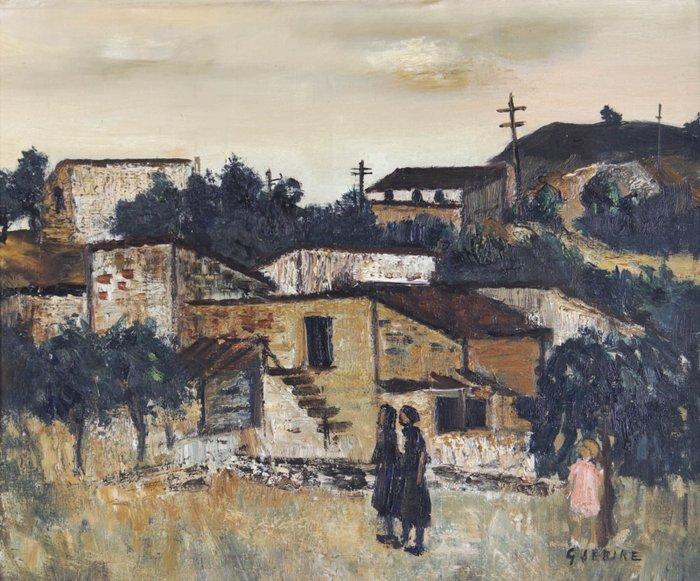 Gaston Sebire (1920-2001) - Paysage dEspagne, Antiek en Kunst, Kunst | Schilderijen | Klassiek