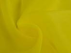 Organza stof – Geel – Polyester stoffen, Hobby en Vrije tijd, Stoffen en Lappen, 120 cm of meer, Geel, Ophalen of Verzenden, Polyester