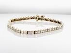 Tennis armband - 14 karaat Geel goud - 0.92ct. tw. Diamant