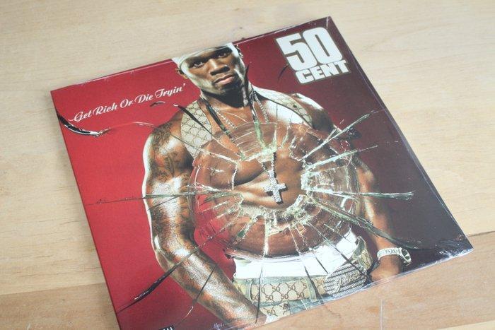 50 Cent - Get Rich Or Die Tryin - 2 x LP Album, Cd's en Dvd's, Vinyl Singles