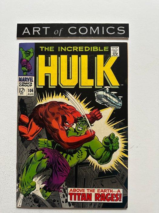 The Incredible Hulk #106 - Missing Link & Nick Fury, Boeken, Strips | Comics
