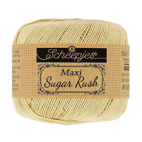 Scheepjes Maxi Sugar Rush - 404 english tea - Katoen Garen, Hobby en Vrije tijd, Breien en Haken, Ophalen of Verzenden