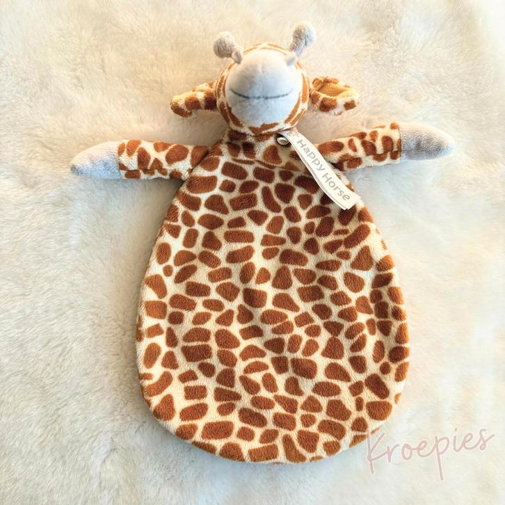 Happy Horse knuffeldoekje giraf Gianny, Kinderen en Baby's, Speelgoed | Knuffels en Pluche, Nieuw, Verzenden