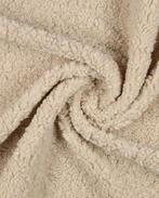 Teddy Schapenvacht Beige, Hobby en Vrije tijd, Stoffen en Lappen, Nieuw, Beige