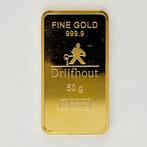 50 gram - Goud .999 - Drijfhout