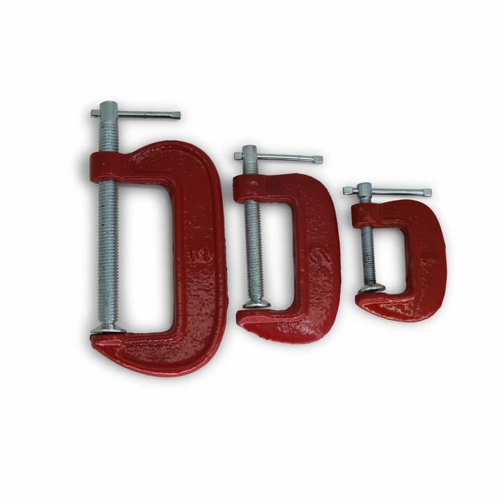 Benson G-Klem Set - Hout & Metaal - Sterk Gietijzer - 25,..., Doe-het-zelf en Verbouw, Gereedschap | Handgereedschap, Nieuw, Ophalen of Verzenden