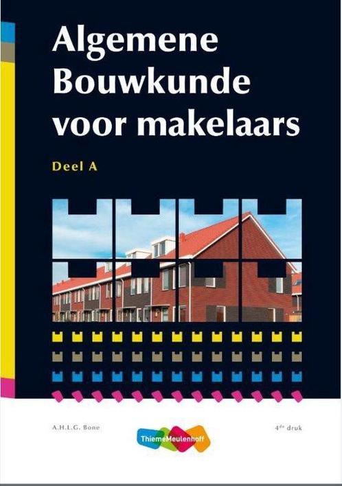 9789006701012 Algemene bouwkunde voor makelaars Deel A, Boeken, Schoolboeken, Zo goed als nieuw, Verzenden