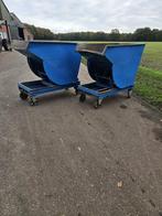 Kiepbak kantelbak spanenbak heftruck 500 liter, Zakelijke goederen, Voorzetapparatuur