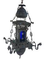 Lantaarn plafondlamp - Brons, Metaal - orientalist, Antiek en Kunst