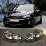 Xenon look LED Koplampen set voor VW Golf 6 GTI R20 VI Rline, Auto-onderdelen, Verlichting, Ophalen of Verzenden, Nieuw, Volkswagen