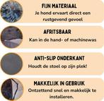 2dekans | By Cee Cee Autostoel Hond Deluxe Achterbank -, Dieren en Toebehoren, Ophalen of Verzenden, Zo goed als nieuw