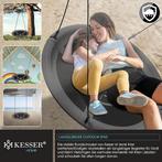 Nestschommel - Buitenspeelgoed - Schommel - 120 cm - Antraci, Verzenden, Zo goed als nieuw