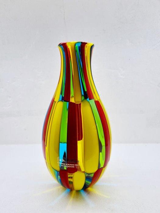 F&M Ballarin - Vaas - Glas, Antiek en Kunst, Antiek | Glas en Kristal