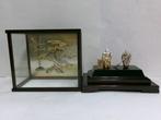 Zilver - Sterling silver. Takasago. . Old couple., Antiek en Kunst