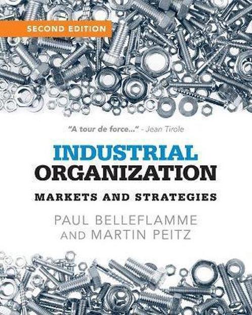 9781107687899 Industrial Organization 2nd ED | Tweedehands, Boeken, Schoolboeken, Zo goed als nieuw, Verzenden