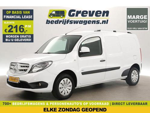 Mercedes-Benz Citan 111 CDI L2H1 Marge Airco Trekhaak €216pm, Auto's, Bestelauto's, Handgeschakeld, Diesel, Wit, Mercedes-Benz