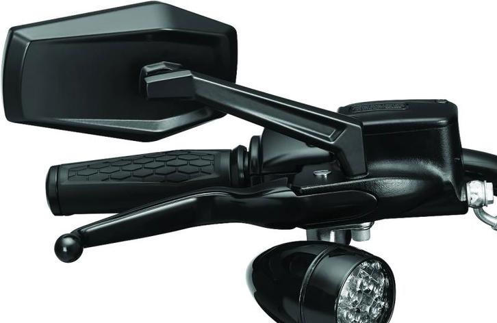 Kuryakyn Hex Mirrors Satin Black - 5919, Auto diversen, Tuning en Styling, Ophalen of Verzenden