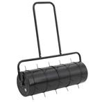 vidaXL Gazonroller met beluchtingsklemmen 63 L ijzer en, Verzenden, Nieuw