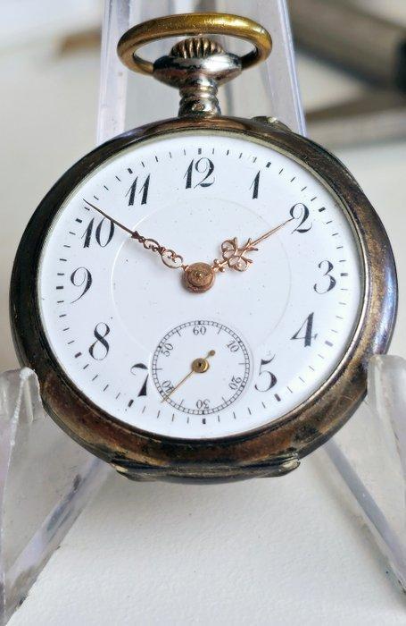 cylinder - pocket watch - 23494 - 1900-1949, Sieraden, Tassen en Uiterlijk, Horloges | Heren