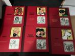 Tintin - Série complète de 12 albums-portrait - 12x C -