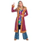 Happy Hippie Kostuum Dames, Kleding | Dames, Carnavalskleding en Feestkleding, Ophalen of Verzenden, Nieuw