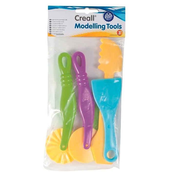 Creall - Klei gereedschap (assortiment 5 stuks), Kinderen en Baby's, Speelgoed | Overig