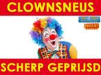 Mega aanbod clownsneuzen - Clownsneus kopen - Rode neus, Hobby en Vrije tijd, Feestartikelen, Nieuw, Verzenden