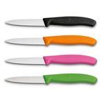 Victorinox schilmes 8 cm RVS kartel set van 4, Nieuw