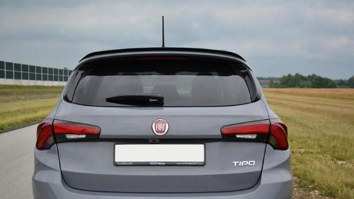 Spoiler Extentie Fiat Tipo S-Design Glanzend Zwart Maxton, Auto-onderdelen, Carrosserie en Plaatwerk, Ophalen of Verzenden